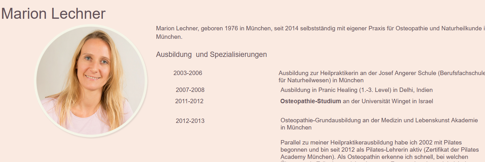 Impressum | Verantwortlicher Marion Lechner